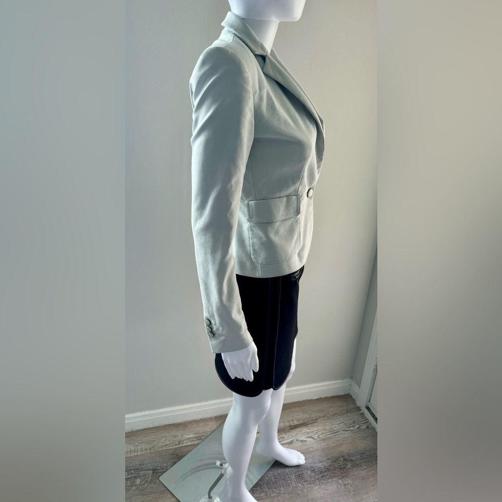 Zara Basic Light Cream One Button Blazer Size Xs.… - image 6